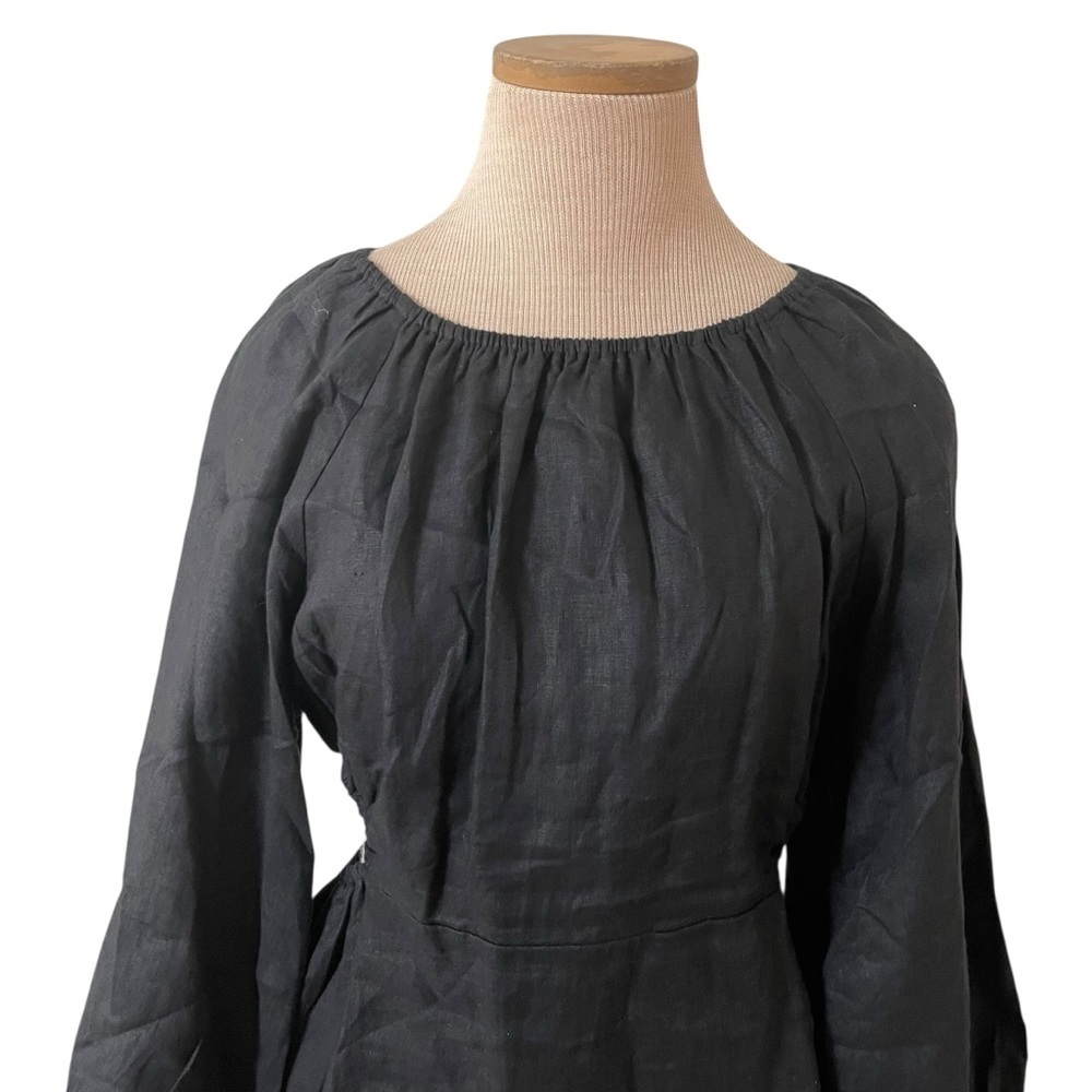 DISSH Black Long Sleeve Cut Out Dress Size 8 - Picture 6 of 10